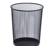 Papelera Metálica de Oficina