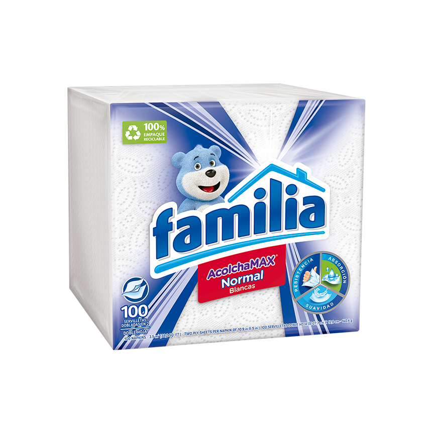Servilleta Acolchamax Familia