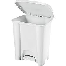 Zafacon Pedal Blanco Cuadrado 8.2 Gl