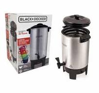 Cafetera Black & Decker de 40 tazas